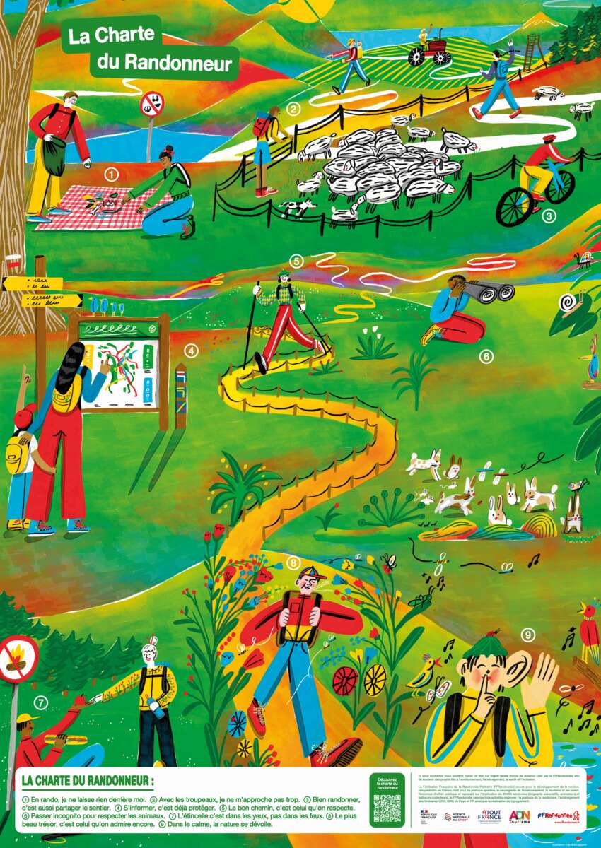 CHARTE DU RANDONNEUR 7,8 ET 9